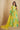 Digital Printed Readymade Chinon Fabric Gown With Dupatta In Yellow Color