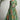 Eugeniya Belousova Chinon Fabric Digital Printed Readymade Gown With Dupatta In Green Color