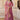 Pink Color Exquisite Readymade Gown With Dupatta In Georgette Fabric
