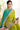 Embroidered Chinon Green Readymade Sharara Suit