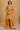 Stunning Orange Color Chinon Silk Fabric Readymade Palazzo Suit For Function
