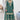 Cyan Floral Embroidered Sharara Suit