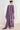 Eugeniya Belousova Trendy Chinon Fabric Lavender Color Readymade Palazzo Suit