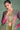 Olive Color Readymade Indo Western Designer Crop Top Jacket Set