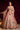 Embroidered Peach Viscose Wedding Wear Lehenga Set