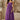 Georgette Bandhani Printed Purple Kurta With Bottom