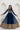 Navy Blue Embroidered Work Party Wear Anarkali Gown With Dupatta