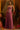 Pink Georgette Thread Mirror Work Designer Crop Top Palazzo Set
