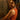 Vibrant Rust Mul Cotton Hand Work Designer Gown For Women