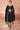 Entrancing Georgette Fabric Readymade Anarkali Suit In Black Color With Embroidered Work