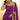 Embellished Purple Color Embroidered Georgette Readymade Salwar Suit