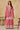 Pink Chinon Designer Palazzo Suit With Dupatta
