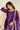 Purple Function Wear Velvet Embroidered Designer Straight Cut Salwar Kameez