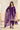 Purple Function Wear Velvet Embroidered Designer Straight Cut Salwar Kameez