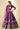 Embroidered Velvet Purple Lehenga Choli For Wedding Wear