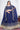 Art Silk Designer Blue Embroidered Function Wear Lehenga