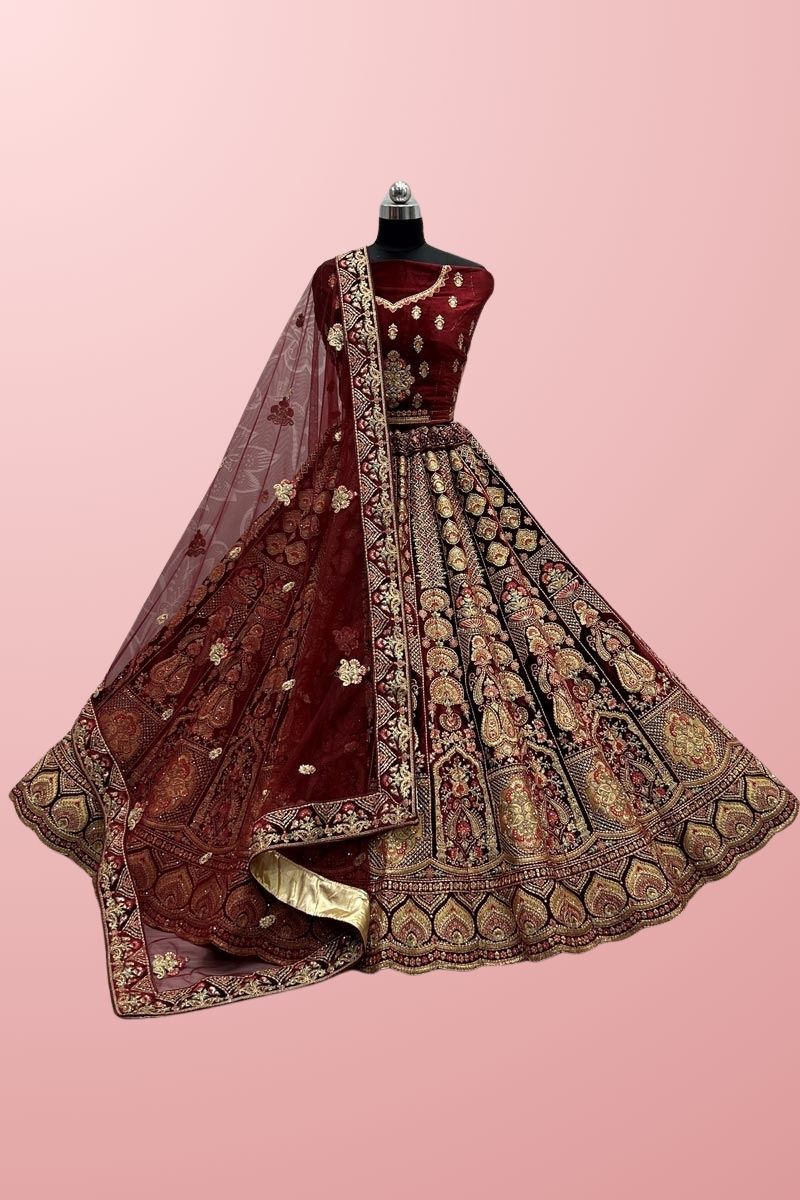 Gorgeous in Different Colours: Bridal Lehenga Choli Ideas for the Upcoming  Wedding Day : r/indiacouture