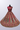 Thread Embroidered Fashionable Pink Color Velvet Bridal Lehenga