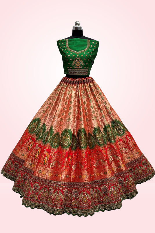 Buy Ready to Wear Banarasi Silk Designer Lehenga Choli for Women or Girls  Online in India - Etsy
