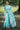 Festive Wear Banarasi Silk Sky Blue Weaving Work Reach Saree