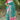 Cyan Banarasi Silk Weaving Work Reach Saree