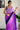 Purple Color Georgette Fabric Princely Tow Tone Saree