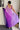 Purple Color Georgette Fabric Princely Tow Tone Saree