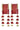 Maroon Handmade Silk Thread Designer Bangles With Latkan For Function