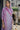 Lavender Color Function Wear Embroidered Readymade Palazzo Suit In Chinon Fabric
