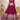 Tempting Georgette Fabric Rani Color Wedding Wear Lehenga Choli With Embroidered Work