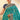 Wedding Wear Organza Fabric Cyan Color Weaving Work Saree With Heavy Embroidered Blouse