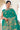 Organza Fabric Cyan Color Weaving Work Wedding Wear Fancy Saree With Heavy Embroidered Blouse