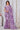 Purple Color Zari Jacquard Weaving Work Graceful Georgette Saree
