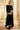 Elegant Rayon Cotton Gown Style Kurti in Soft Black Color