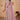 Crepe Silk Fabric Pink Fancy Sequins Work Wedding Wear Saree