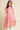 Chiffon Fabric Peach Color Readymade Short Kurti With Ingenious Printed Work