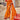 Orange Color Art Silk Fabric Riveting Saree With Weaving Designs