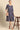 Engaging Rayon Fabric Blue Color Casual Wear Printed Kurti