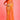 Orange Color Intricate Sequins Work Party Look Saree In Chiffon Fabric