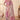 Pink Color Art Silk Fabric Fancy Thread Work Sangeet Wear Saree