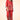 Exclusive Red Floral Print Designer Readymade Co Ord Set