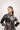 Exclusive Fancy Fabric Black Printed Readymade Co Ord Set