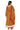 Mustard Color Cotton Fabric Casual Wear Anarkali Kurti With Palazzo Set