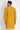 Mustard Color Cotton Fabric Sangeet Wear Embroidered Readymade Kurta For Men