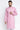 Pink Color Cotton Fabric Function Wear Readymade Kurta For Men