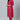 Casual Wear Crepe Fabric Rani Color Plus Size Kurti With Bottom