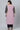 Casual Wear Lavender Color Plus Size Kurti With Bottom In Crepe Fabric