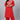 Daily Wear Red Color Plus Size Kurti With Bottom In Rayon Fabric