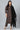 Georgette Fabric Black Color Daily Wear Readymade Plus Size Kurti With Bottom