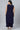 Navy Blue Color Daily Wear Trendy Readymade Plus Size Kurti With Bottom